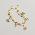 Bracelet doublé doré