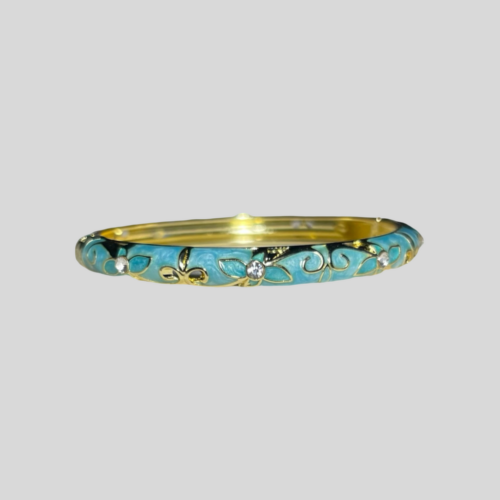 Bracelet Jonc Bleu