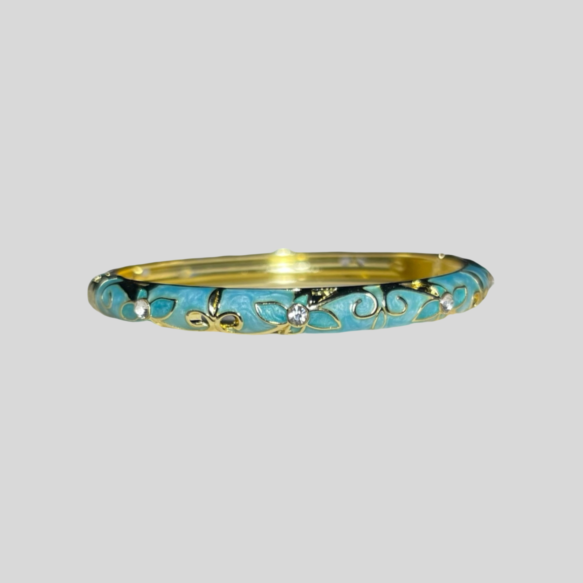 Bracelet Jonc Bleu