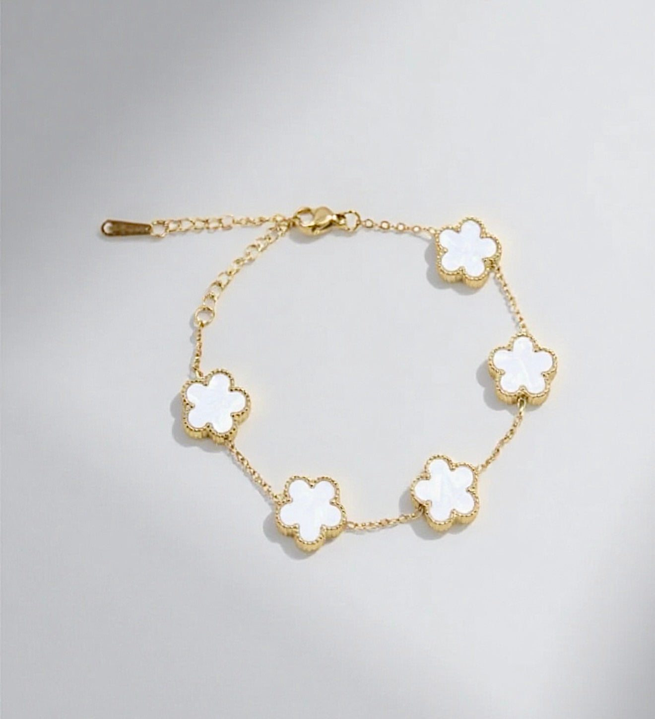 Bracelet "White Clover"