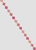 Bracelet "Pink Flower"