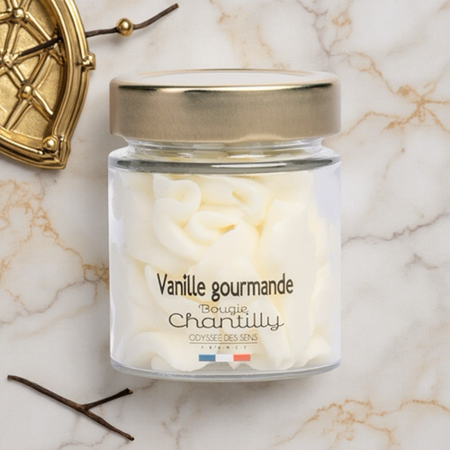 Bougie Chantilly Vanille gourmande