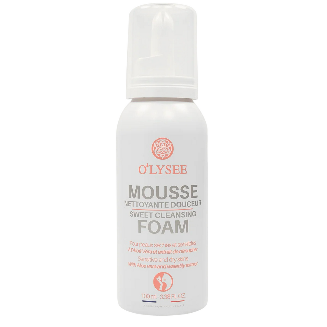Mousse nettoyante visage