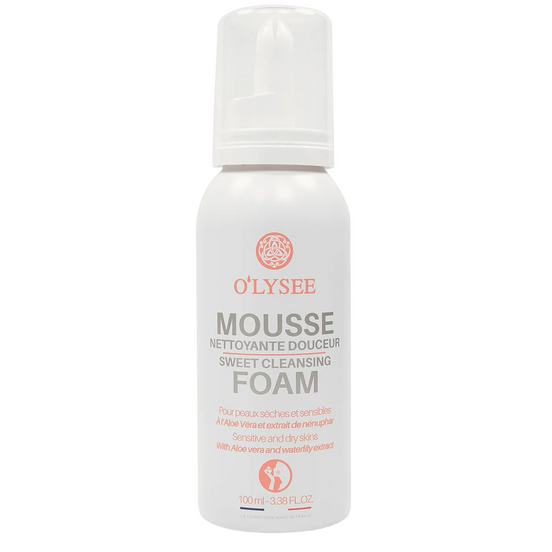 Mousse nettoyante visage